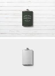 Hip Flask Mockup Mr Mockup Graphic Design Freebies Graphic Design Freebies Mockup Templates Psd Mockup Template