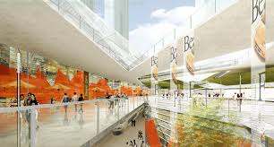 Classical and contemporary architecture unite. Design Of The Underground Space And Architecture Desing For Central Plaza In Zhujiang New Town Isa Internationales Stadtbauatelier