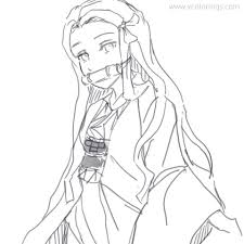 Today i'll show you how to draw a super cute chibi naruto. Demon Slayer Nezuko Coloring Pages Xcolorings Com Coloring Home