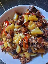 Sedapnya menu masakan ini resepi ikan masin belanak enak dan mudah tidak sukar dan pasti jika anda serius nak masak resepi ikan masin belanak enak dan mudah berikut ini memang harus. Ikan Masin Nenas Lada Putih Diari Resepi Press Facebook