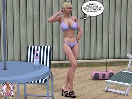 Son Cum on Mom boobs-Y3DF - Porn Cartoon Comics