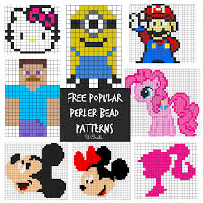 Free Perler Bead Patterns For Kids U Create 28 pyssla beads car pyssla beads lightning mcqueen home heart source: free perler bead patterns for kids u