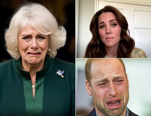 MIDNIGHT EMERGENCY CALL! For the first time ever, Prince William and  Princess Kate were seen in tears for Queen Camilla after the Palace  confirmed heartbreaking news. King Charles called a secret midnight