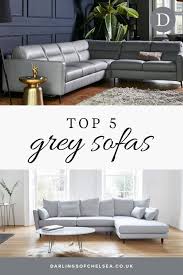 Top Five Modern Grey Corner Sofas Blog Darlings Of Chelsea In 2020 Leather Corner Sofa Grey Leather Sofa Living Room Leather Sofa Living Room
