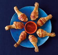 Hahnchenkeulen Mit Speck Rezept Rezepte Gesundes Essen Essen