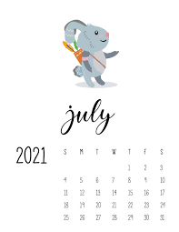Drucken oder laden sie unseren kalender 2021 mit feiertagen in den formaten pdf oder png. Cute Wild Animals 2021 Calendar World Of Printables Desain Kalender Kalender Ilustrasi Karakter