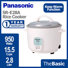 Terima kasih kerana membeli produk panasonic. Panasonic 2 8l Conventional Rice Cooker Periuk Nasi Sr E28a Sre28a Shopee Malaysia