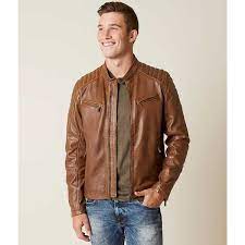 Mauritius Chester Leather Jacket Brown Large 298 Liked On Polyvore Featuring Men S Fashion Men S Leather Jacket Leather Jacket Style Leather Jacket Men