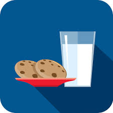 Milk chocolate chip cookie biscuits christmas cookie chocolate milk. Cookies Clipart Vector In Ai Svg Eps Or Psd