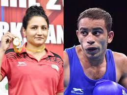 Amit panchal bio and facts. Asian Boxing Championships Pooja Rani Amit Panghal Win Gold Boxing News Times Of India