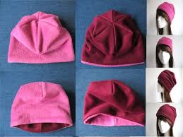 As you know fleece is an insulating fabric and hats made with this fabric give you more warmth than many other fabrics. Reversible Winter Fleece Hat Pdf Pattern 6 Sizes