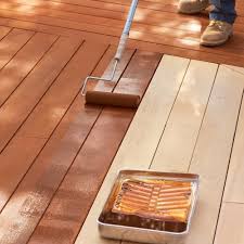 One reason is because i know that keeping decks finished properly is the single biggest source of trouble for in this case, you can save yourself lots of time by simply sanding the surface lightly in preparation for a new top coat of whatever you used before. How To Stain A Deck A First Timer S Deck Stain Guide