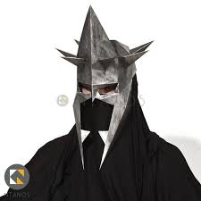 Playing card costume ideas create a sandwich board: Make Your Own Witch King From Card Perfect For Halloween Costume Nazgul Mask Masks Accessories Valresa Com