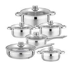Velaze Cookware Set Series Motti 12 Piece Stainless Ste Https Smile Amazon Co Uk Dp B07cnn2 Cookware Set Stainless Steel Cookware Set Induction Cookware