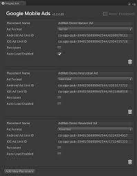 Free script admob browser auto impression banner. Using Ad Placements Unity Google Developers