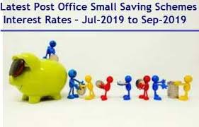 Latest Post Office Small Saving Schemes Interest Rates Jul