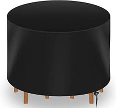 Check spelling or type a new query. Garden Furniture Covers Round Table Covers Waterproof Outdoor Furniture Covers Circular Patio Rattan Chair Covers With Windproof Drawstring 420d Oxford 128 X 71 Cm Amazon Co Uk Garden Outdoors
