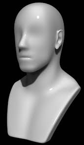 3d Model Male Mannequin Head Art Model 3d Model Art Web