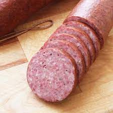 Remove smoked venison sausage from grill and allow to cool at room temperature for 60 minutes. No 500 Blue Ribbon Summer Sausage Seasoning Summer Sausage Recipes Homemade Summer Sausage Homemade Sausage Recipes