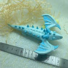 Adopt Me Toy Frost Dragon Glow In The Dark Gift Surprise Polymer Clay Miniatures Cute Presents Clay Miniatures