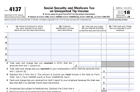 You may miss obscure credits and deductions you qualify for. Form 4137 What Is It