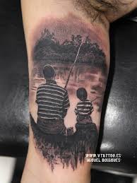 Forrest Gump Adaptation In Black And Grey On The Right Inner Arm Father Tattoos Tattoo For Son Tattoos For Guys