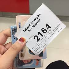 Just need to pay for the prepaid bag. Pejabat Pos Kompleks Pkns Shah Alam