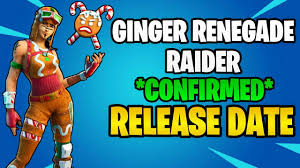 Главная каталог игры fortnite аккаунты random renegade raider black knight galaxy гарантия. New Ginger Renegade Raider Release Date In Fortnite Battle Royale Christmas 2020 Youtube