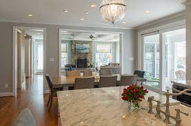 Two story great room coffered ceiling. Washington Dc Contractor Of The Year Award For Best Interior Renovation