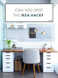 Can You Spot The Ikea Hack Ikea Storage Cabinets Home Office Decor Home Office Space
