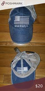 Miami Beach Fl Baseball Cap Baseball Hats Women Accessories Hats Women Shopping