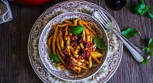 Spicy Nduja Fileja With Roasted Cherry Tomato Sauce Recipe Cherry Tomato Sauce How To Cook Pasta Tomato Sauce