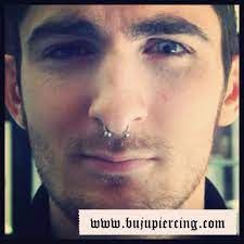 14g 1 6mm Septum Piercing Fully Healed By Body Piercing By Buju Www Bujupiercing Com Piercing Manner Piercing