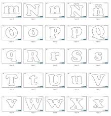Las busco cursivas…please las necesito. Moldes De Letras Mayusculas Y Minusculas Del Abecedario Material Educativo