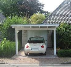 Glasdach Hauswand Carports