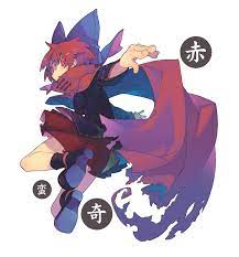 anime picture search engine 1girl bow cape hair bow looking at viewer morino hon red ey anime character design character design inspiration character design