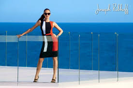 Collezione di abiti coprire abiti di moda camicetta. Allera Boutique Joseph Ribkoff Collezione Primavera Facebook
