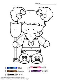 Farm Color By Number Math Fine Motor Skills Preschool Special Education Mat Special Education Math Kindergarten Math Activities Preschool Special Education