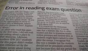 :ranting i remember my chinese teacher once told me that a student wrote an depressive topic for his/her spm chinese essay. Malaysians Cannot Brain How Spm Students Misunderstood This Clear Cut Essay Question