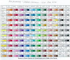 56 Valid Polychromos Color Chart