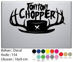 Kumpulan 50 galeri foto monkey d. Jual Ready Sticker Decal Laptop Mobil One Piece Chopper Hat Di Lapak Attar C Sticker Bukalapak