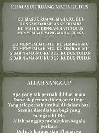 Ku Masuk Ruang Maha Kudus Pdf