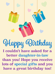 30 outstanding gifts for future daughter in law. Happy Birthday Daughter In Law Messages With Images Birthday Wishes And Messages By Davia