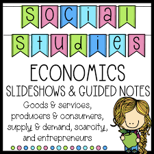 Distance Learning Five Social Studies Economics Lessons And Guided Student Notes Economics Lessons Social Studies Worksheets Interactive Notebooks Social Studies