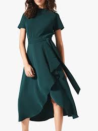 Blues and greens are huge summer staples so why not combine the two with an extra pop of color? Green Wedding Guest Dresses John Lewis Partners