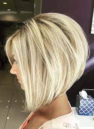 Schrager Bob Mittlere Frisur 2018 Hair Styles Short Hair Styles Modern Bob Hairstyles