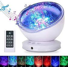 Amazon Com Ocean Wave Projector Grde 2020 Newest 12 Led Remote Control Night Light Lamp With Timer 8 L In 2020 Night Light Lamp Night Light Projector Led Night Light