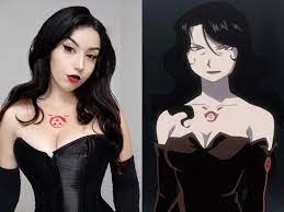 I did a quick Lust cosplay for a party today 💕 : rFullmetalAlchemist