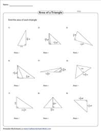 Summertime has arrived, and kids all over america are working hard to forget everything they've learned the year before. Area Of Triangles Worksheets