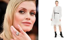 Joining kitty on her special day were her brothers louis spencer, viscount althorp and samuel aitken walked her down the aisle, according to daily mail. Lady Kitty Spencer Wore The Chicest Polka Dot Dress At Venice Film Festival